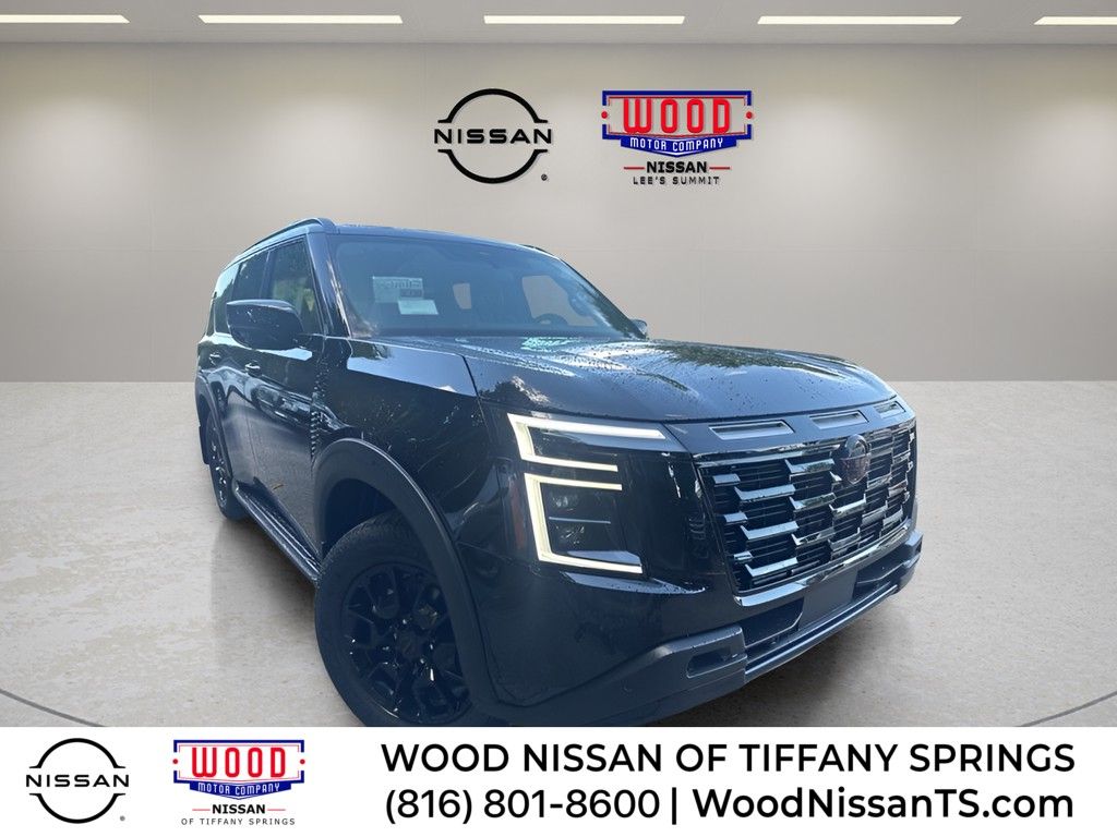 Super Black 2026 Nissan Armada SUV / Crossover Four-Wheel Drive 9-Speed Automatic