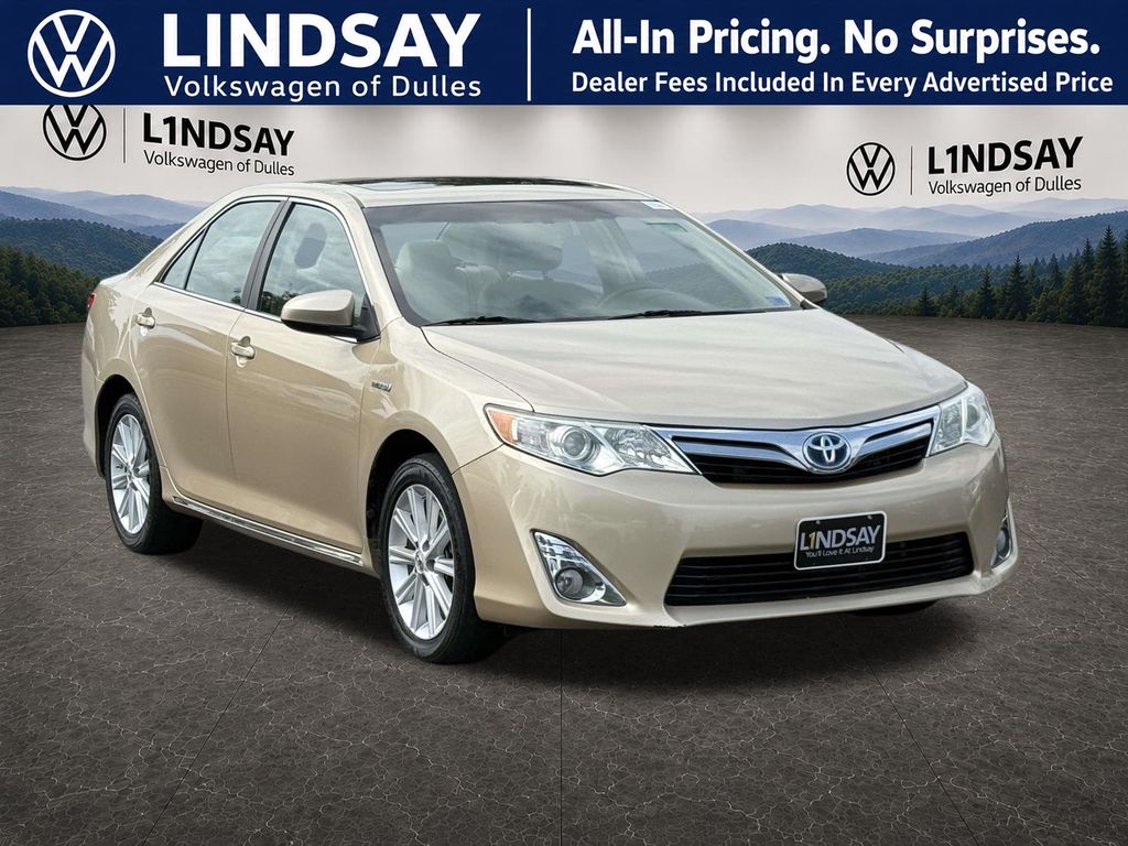 Sandy Beach Metallic 2012 Toyota Camry Hybrid Sedan Front-Wheel Drive Continuously Variable Transmission