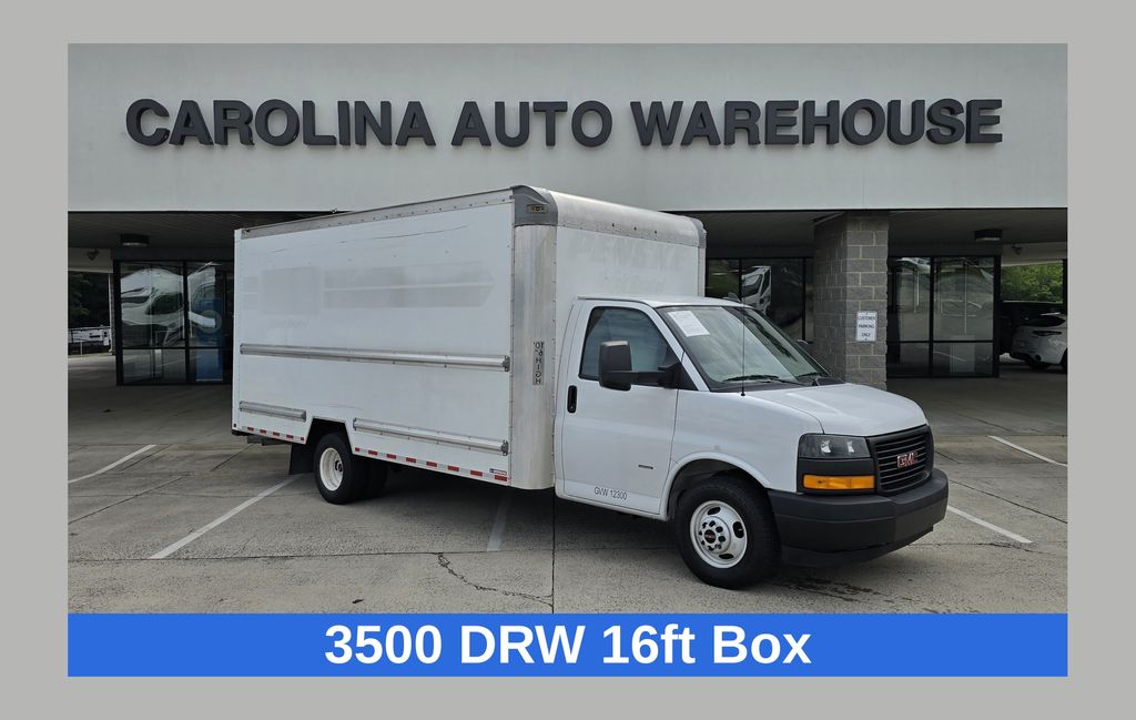 Summit White 2021 GMC Savana Chassis Van Rear-Wheel Drive 6-Speed Automatic Overdrive