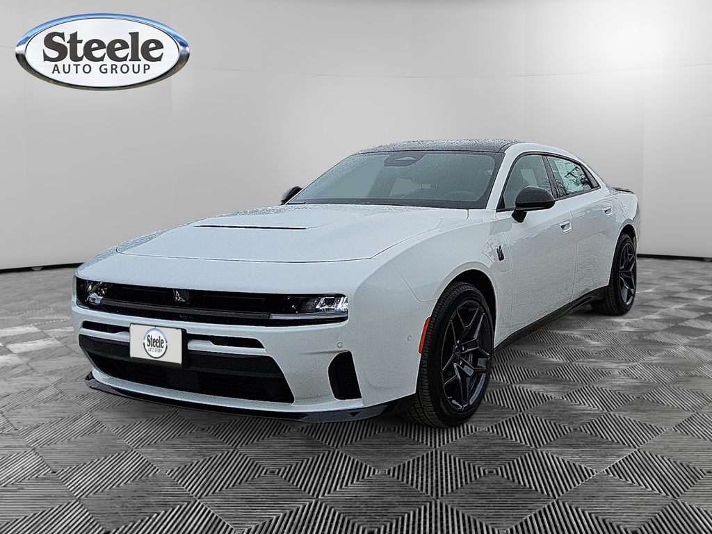 Bright White Clearcoat 2026 Dodge Charger Sedan All-Wheel Drive 8-Speed Automatic