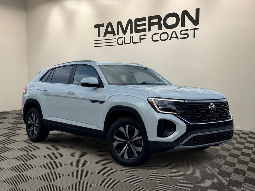 Opal White Pearl 2026 Volkswagen Atlas Cross Sport SUV / Crossover Front-Wheel Drive 8-Speed Automatic