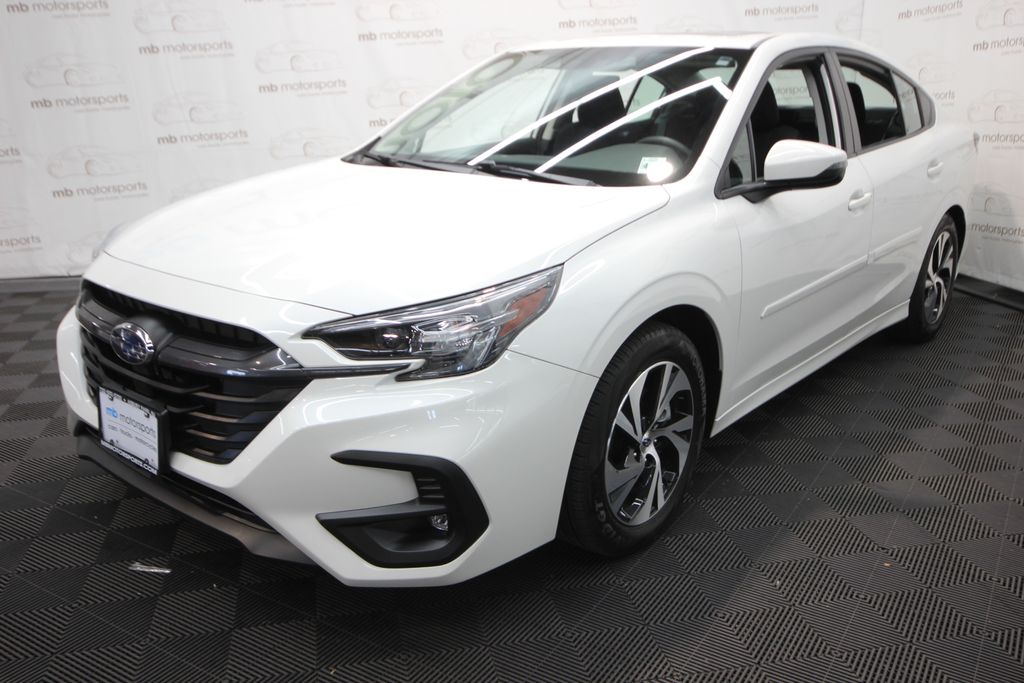 Crystal White Pearl 2023 Subaru Legacy Sedan All-Wheel Drive Continuously Variable Transmission