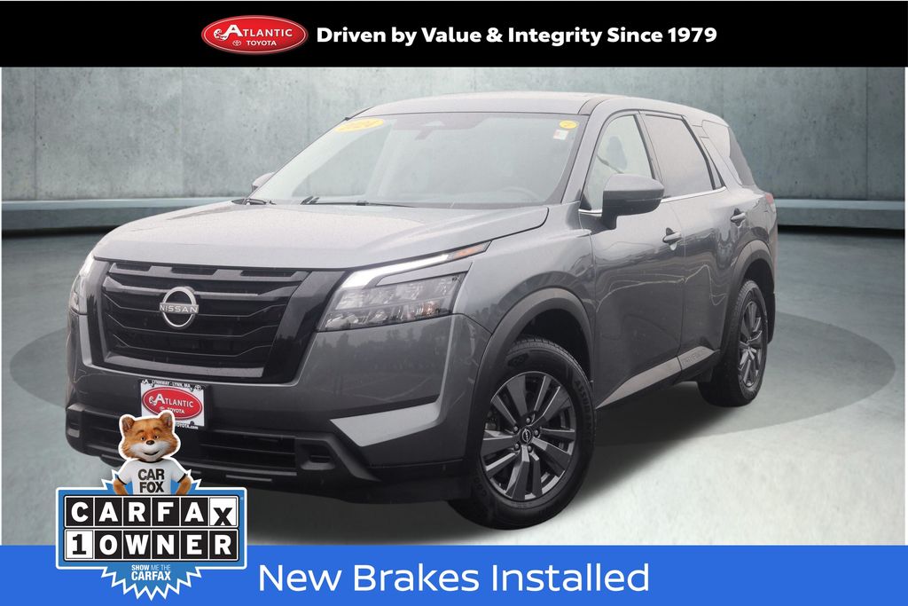 Gray (Gun Metallic) 2024 Nissan Pathfinder SUV / Crossover All-Wheel Drive 9-Speed Automatic