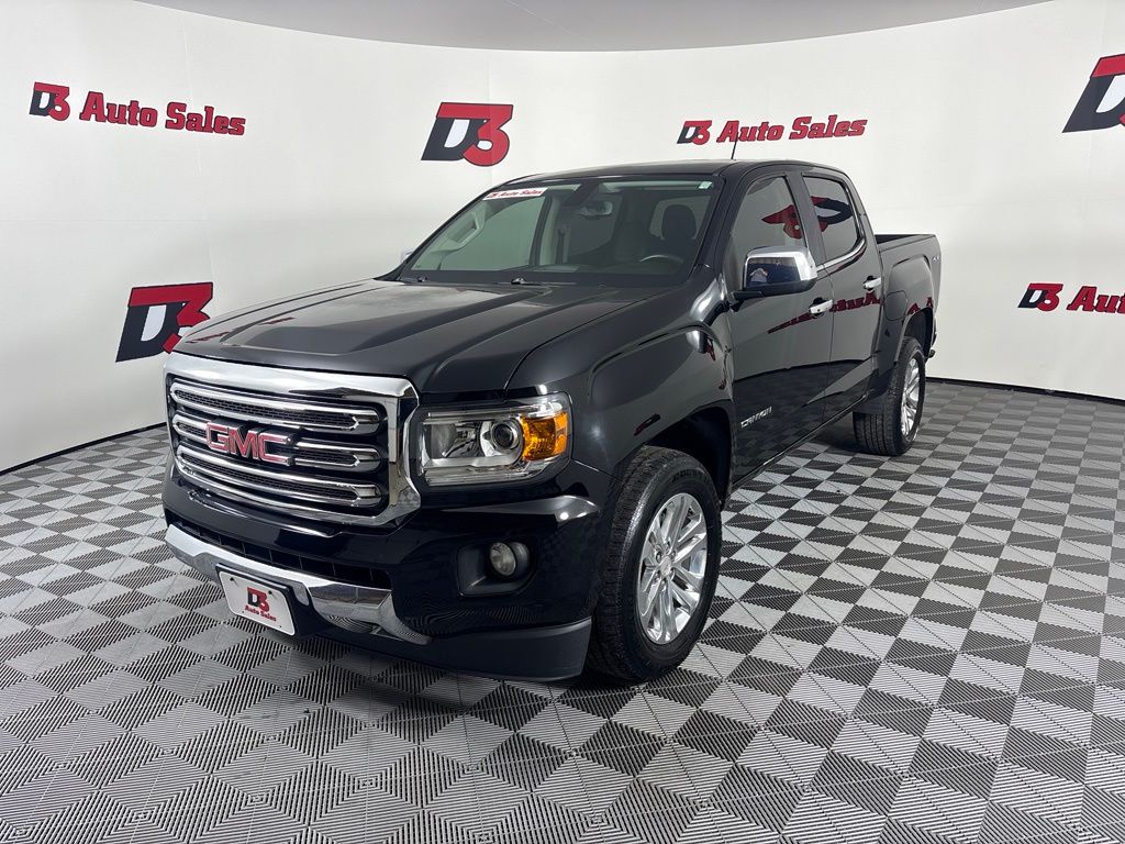 Onyx Black 2016 GMC Canyon Pickup Truck Four-Wheel Drive 6-Speed Automatic