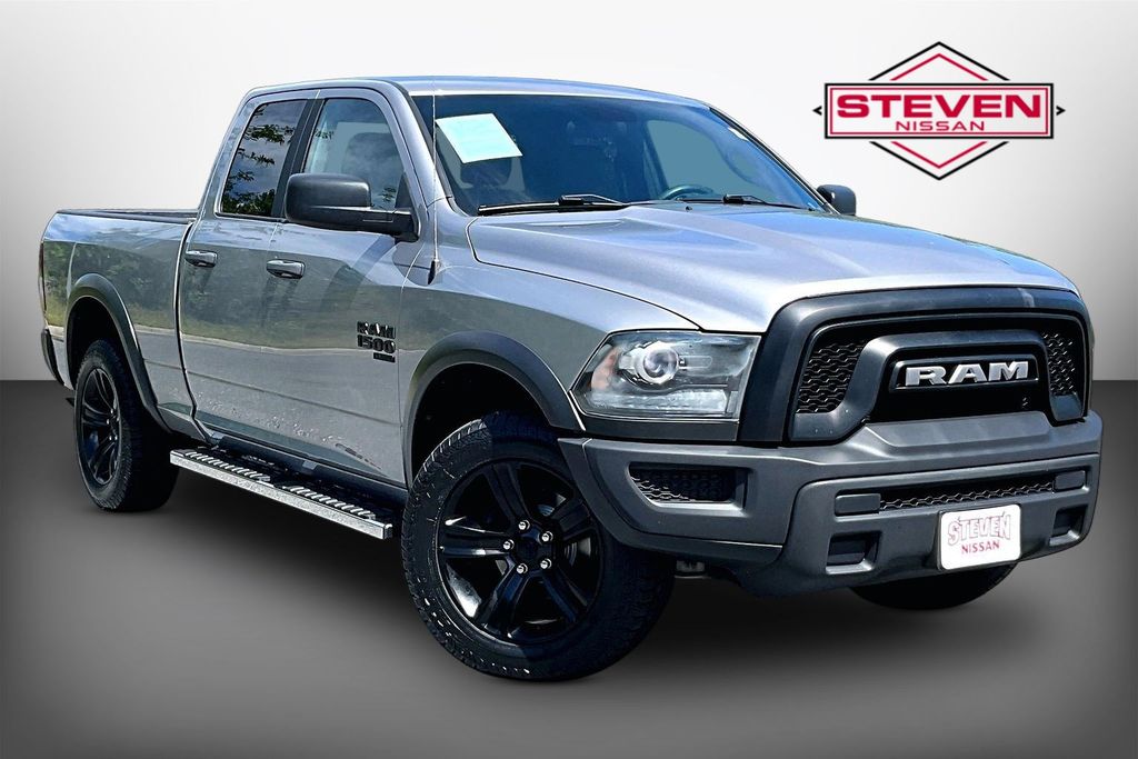 Billet Silver Metallic Clearcoat 2021 RAM 1500 Pickup Truck Four-Wheel Drive 8-Speed Automatic