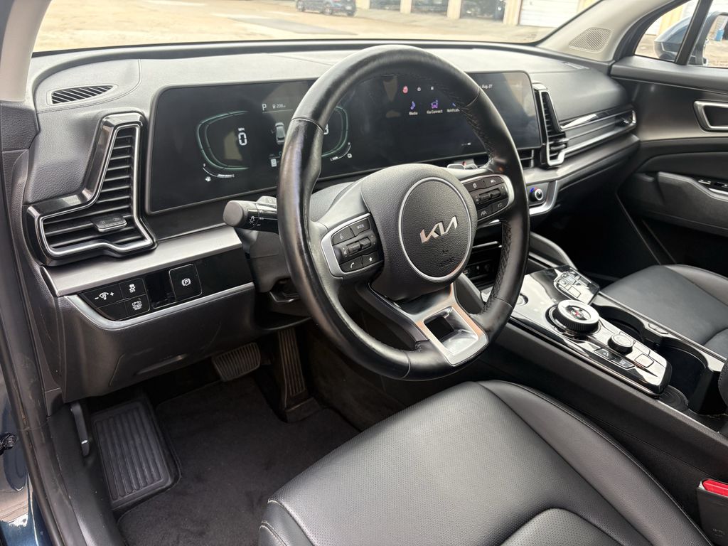 2023 Kia Sportage Hybrid EX Blue at DeMontrond Automotive Group