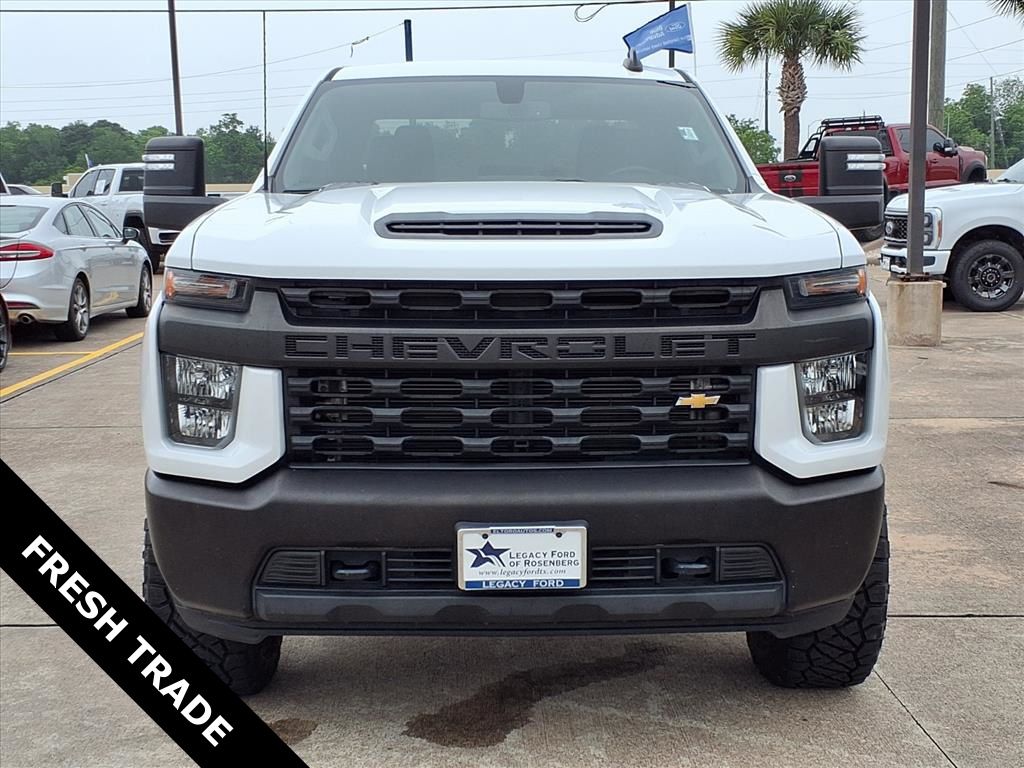 2021 Chevrolet Silverado 2500HD Work Truck White at Wharton Chevrolet GMC