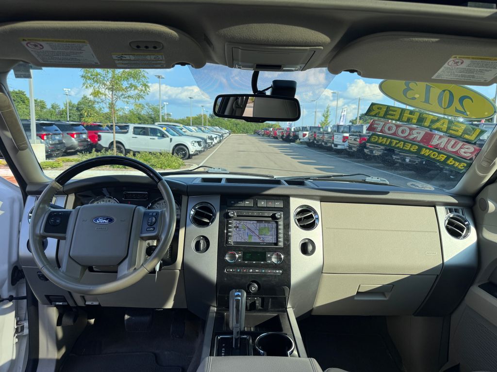 Used 2013 White Platinum Clearcoat Metallic Ford Limited image 17
