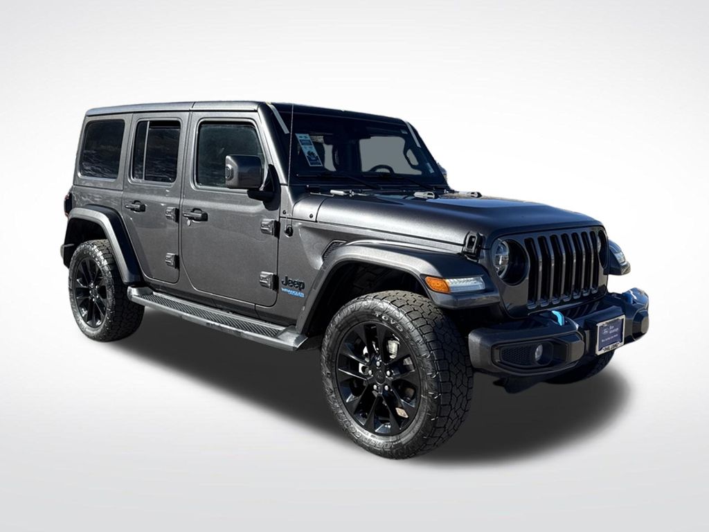 Sting-Gray Clearcoat 2021 Jeep Wrangler 4xe High Altitude 4WD SUV / Crossover Four-Wheel Drive 8-Speed Automatic