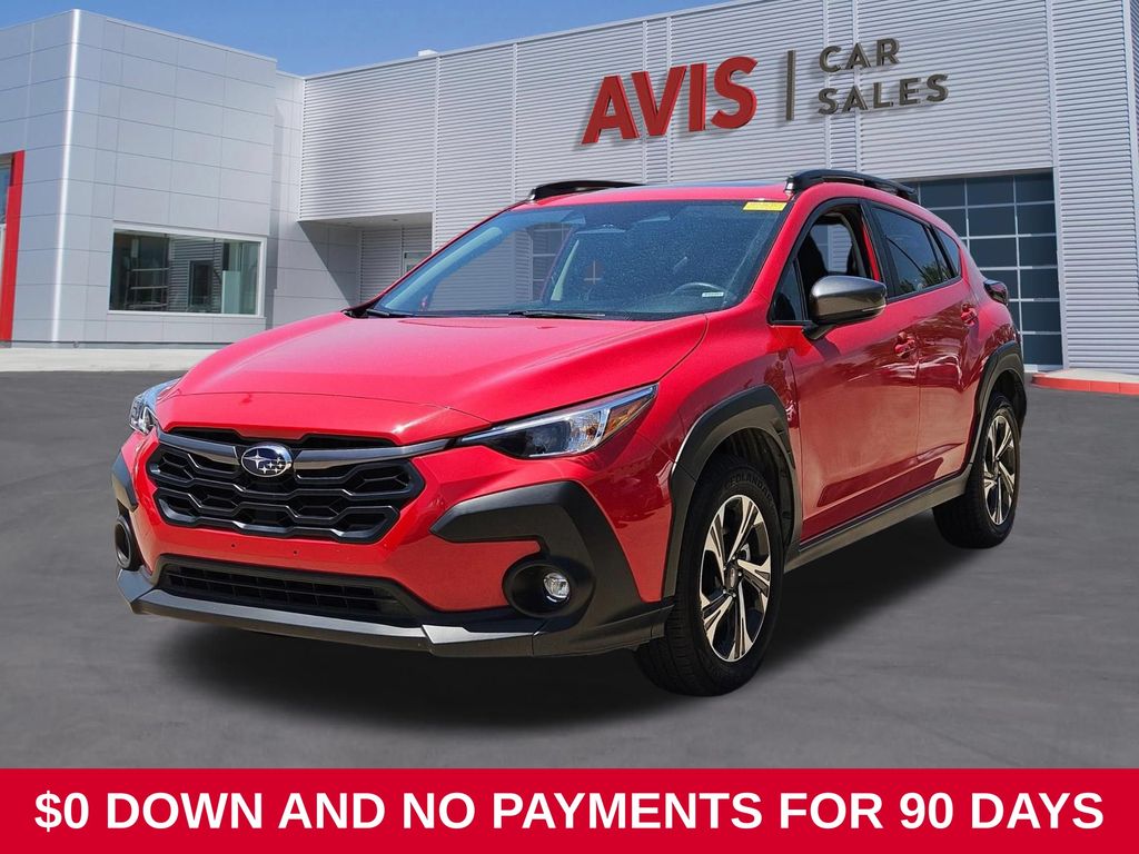 Pure Red 2025 Subaru Crosstrek SUV / Crossover All-Wheel Drive Continuously Variable Transmission
