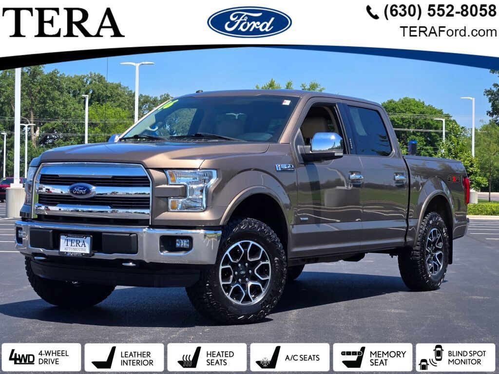 Caribou Metallic 2016 Ford F-150 Pickup Truck Four-Wheel Drive 6-Speed Automatic