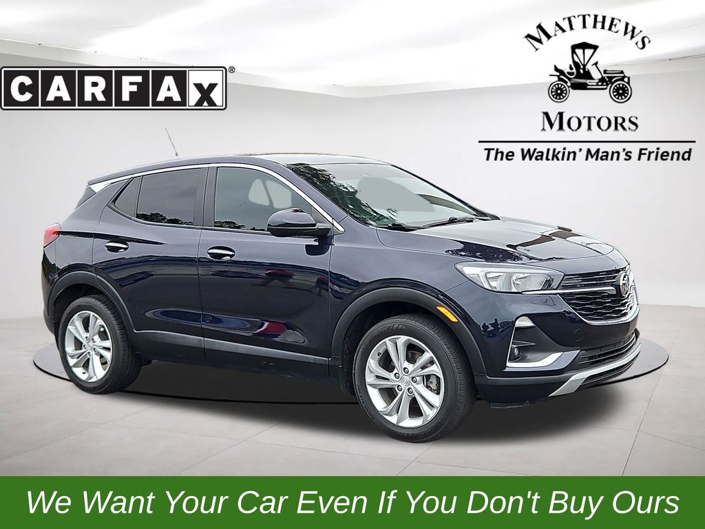 Dark Moon Blue Metallic 2020 Buick Encore GX Preferred AWD SUV / Crossover All-Wheel Drive 9-Speed Automatic