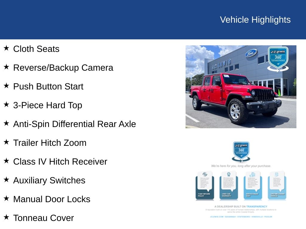 2021 Jeep Gladiator Willys Sport