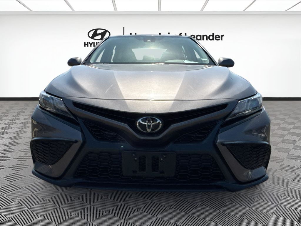 Used 2023 Toyota Camry SE with VIN 4T1G11AK8PU137395 for sale in Austin, TX