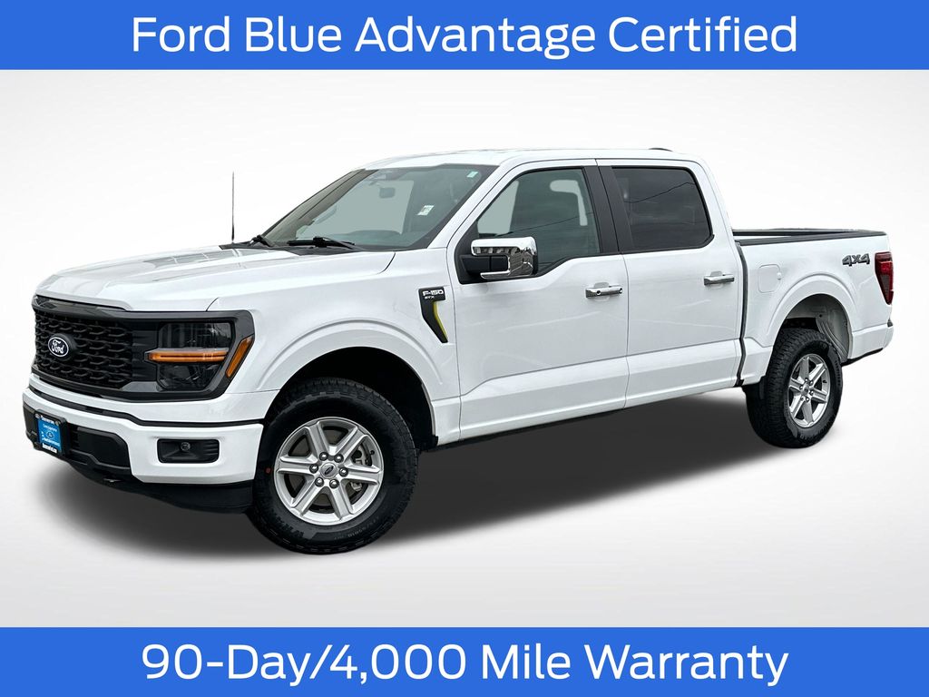Oxford White 2024 Ford F-150 Pickup Truck Four-Wheel Drive Automatic