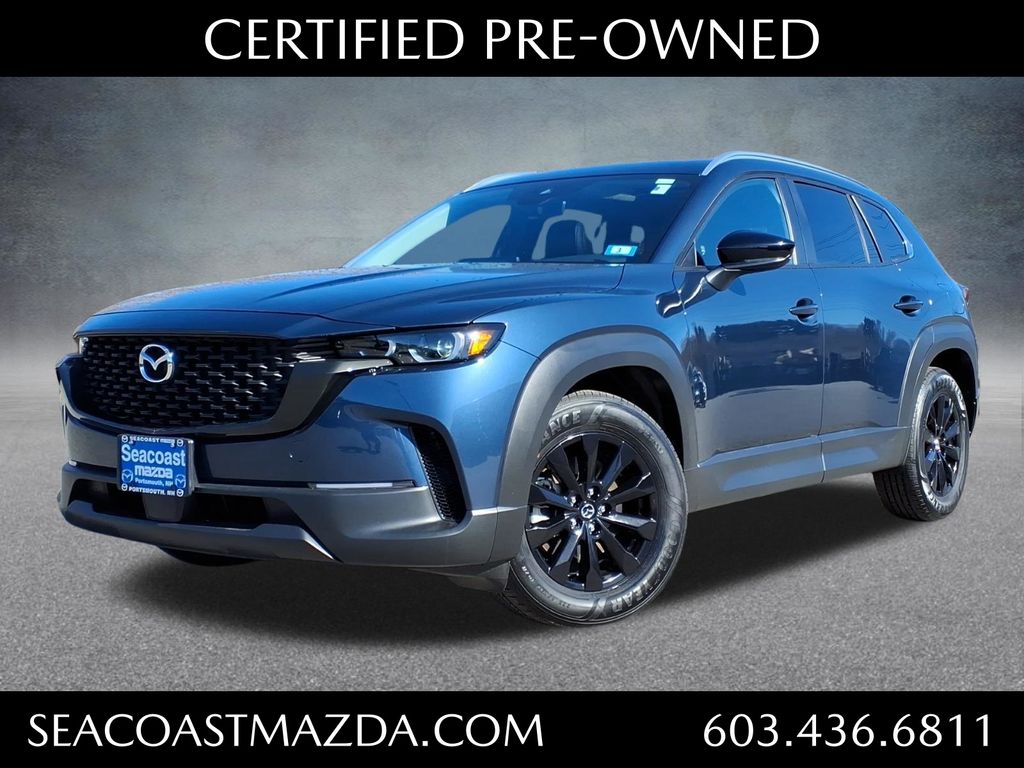 Ingot Blue Metallic 2024 Mazda CX-50 2.5 S Premium AWD SUV / Crossover All-Wheel Drive 6-Speed Automatic
