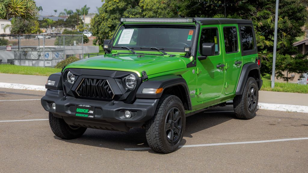 Used 2020 Jeep Wrangler Unlimited Sport S 4D Sport Utility