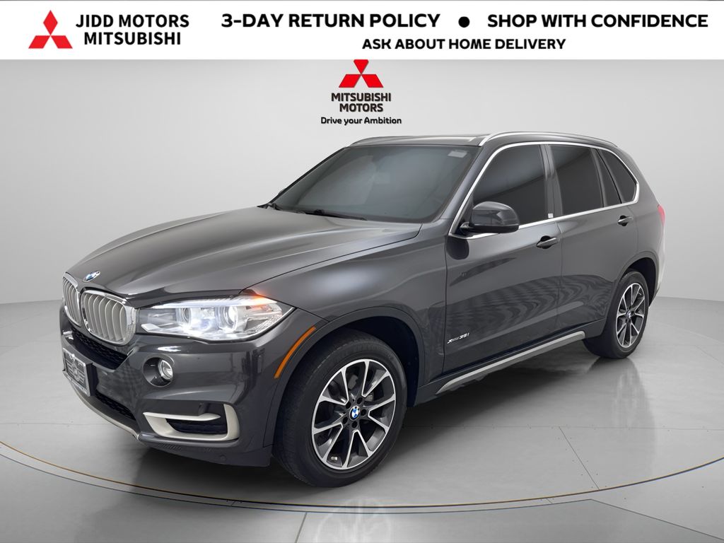 Gray (Dark Graphite) 2017 BMW X5 SUV / Crossover All-Wheel Drive 8-Speed Automatic