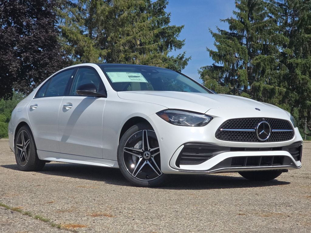 New 2026 White Mercedes-Benz C 300 image 2