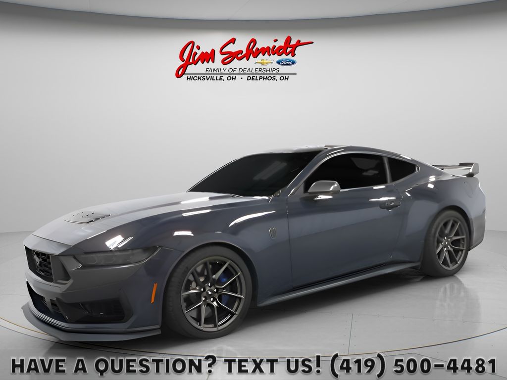 Blue Ember Metallic 2024 Ford Mustang Coupe Rear-Wheel Drive 6-Speed Manual