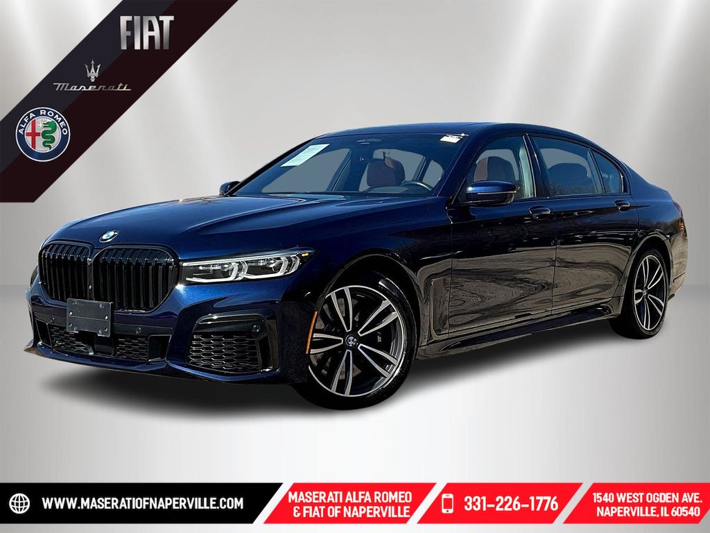Tanzanite Blue II Metallic 2022 BMW 7 Series 750i xDrive AWD Sedan All-Wheel Drive Automatic