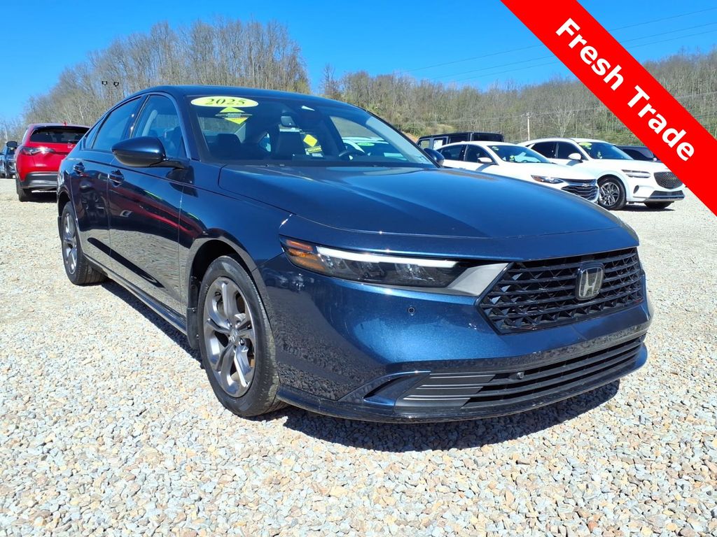 Still Night Pearl 2023 Honda Accord Hybrid EX-L FWD Sedan Front-Wheel Drive Continuously Variable Transmission