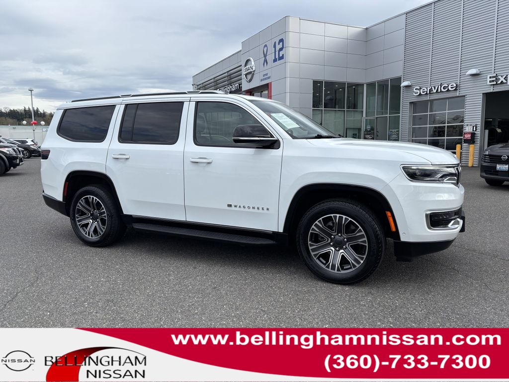 Bright White Clearcoat 2024 Jeep Wagoneer Series II 4WD SUV / Crossover Four-Wheel Drive 8-Speed Automatic