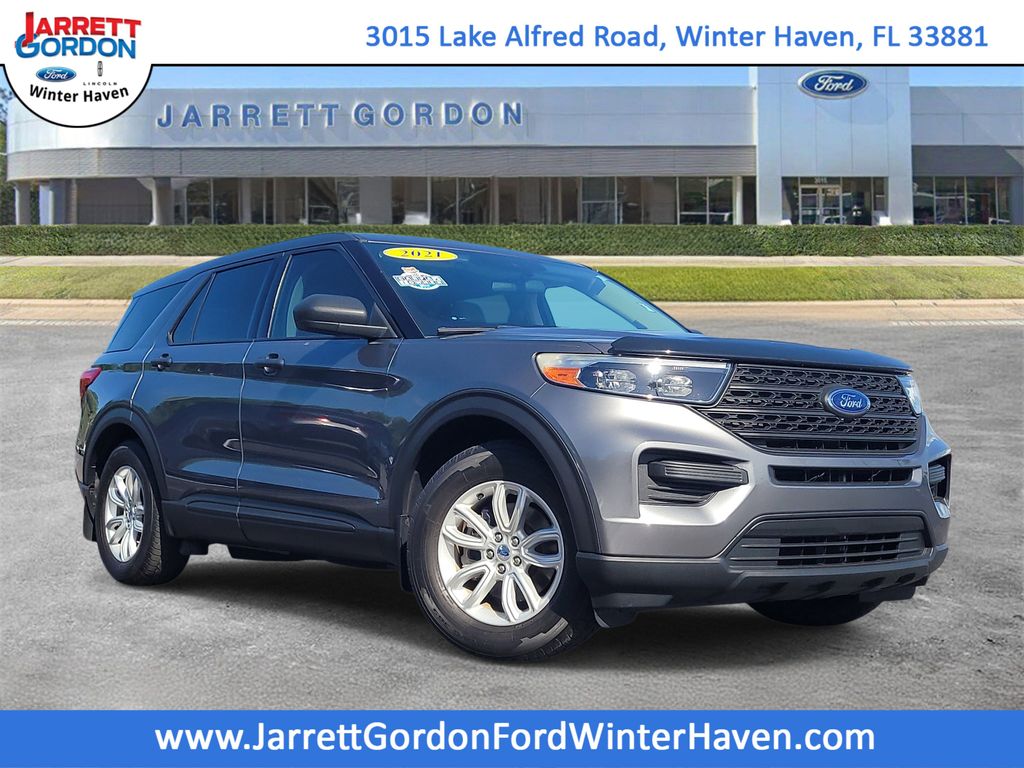 Carbonized Gray Metallic 2021 Ford Explorer RWD SUV / Crossover Rear-Wheel Drive Automatic