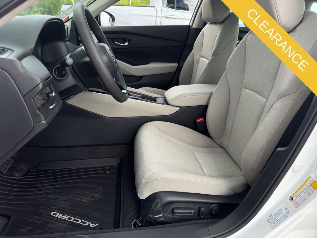 2025 Honda Accord SE White at Community Honda