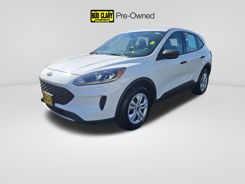 Oxford White 2020 Ford Escape S AWD SUV / Crossover All-Wheel Drive 8-Speed Automatic