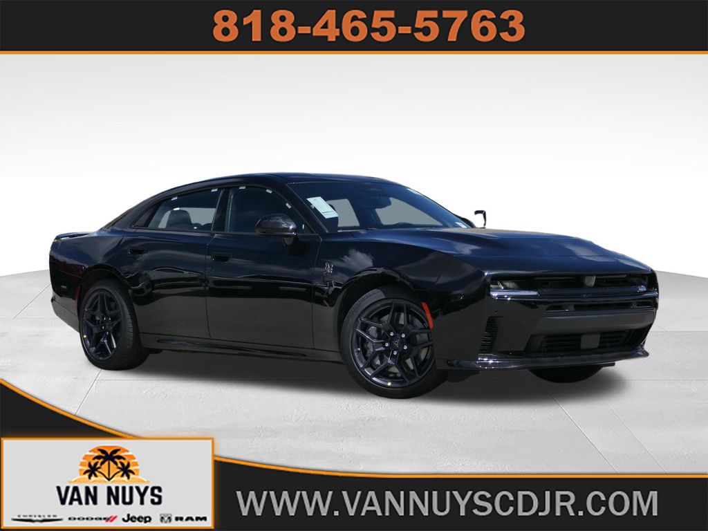 Diamond Black 2026 Dodge Charger Sedan All-Wheel Drive 8-Speed Automatic