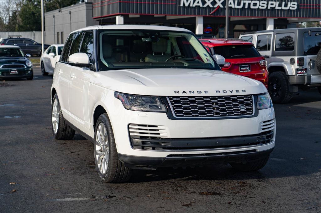 White 2018 Land Rover Range Rover SUV / Crossover All-Wheel Drive 8-Speed Automatic