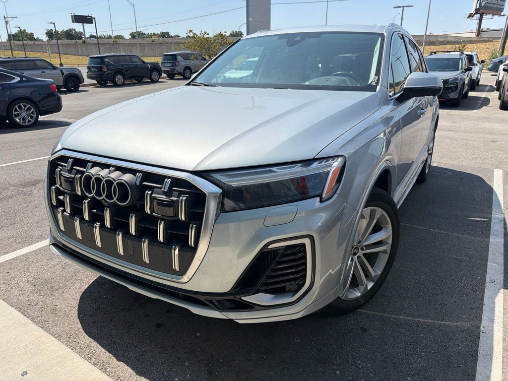 Satellite Silver Metallic 2025 Audi Q7 SUV / Crossover All-Wheel Drive 8-Speed Automatic