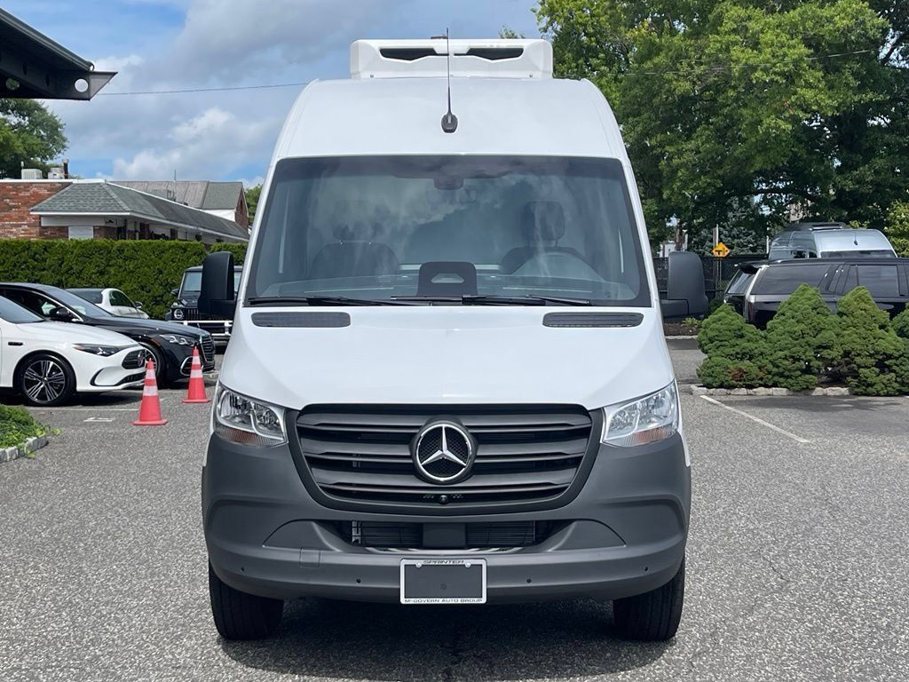 White 2026 Mercedes-Benz Sprinter Cargo Van Rear-Wheel Drive 9-Speed Automatic