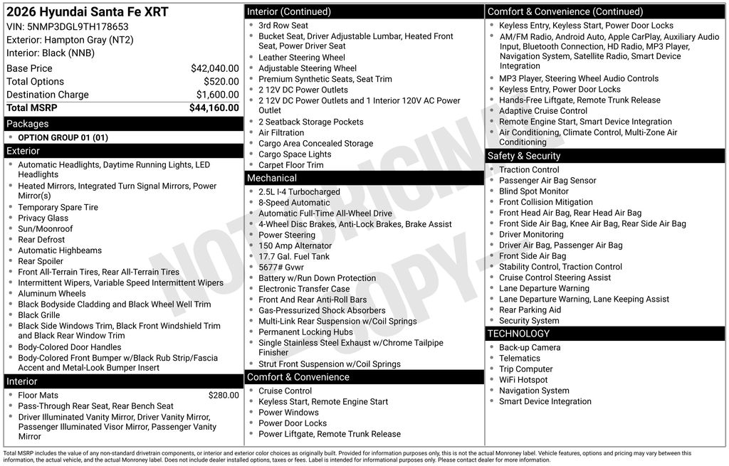 New 2026 Gray Hyundai XRT image 26