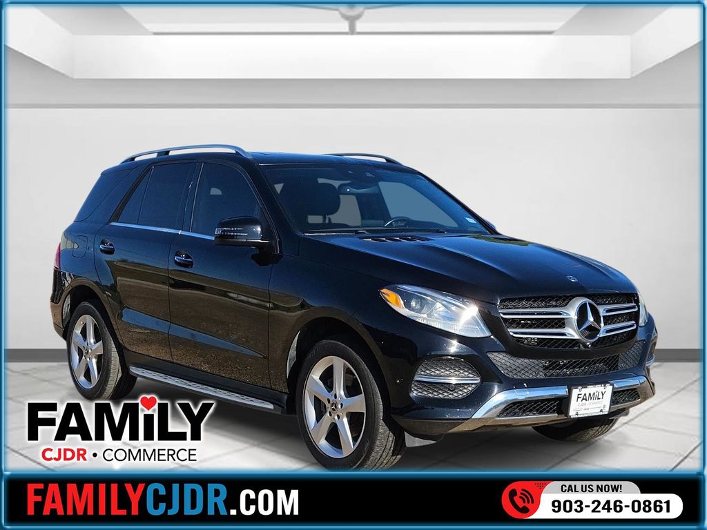 Black 2017 Mercedes-Benz GLE 350 SUV / Crossover Rear-Wheel Drive 7-Speed Automatic