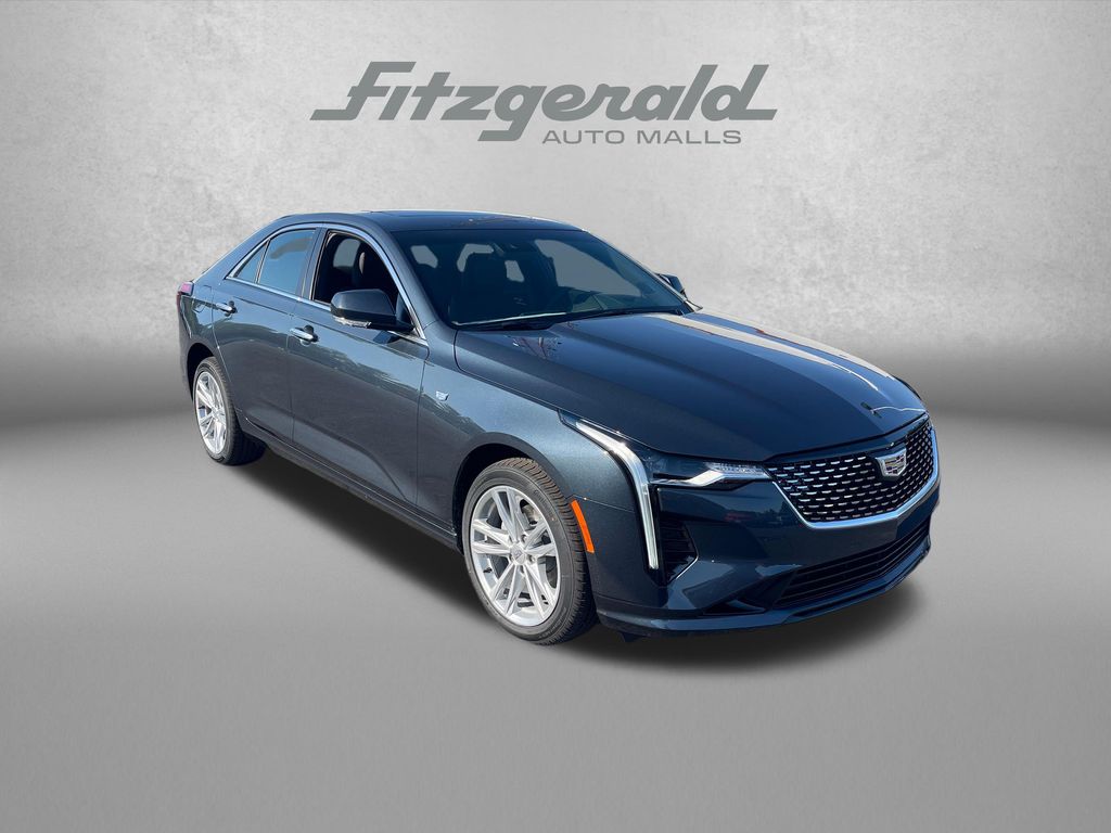 Deep Space Metallic 2026 Cadillac CT4 Sedan All-Wheel Drive 8-Speed Automatic