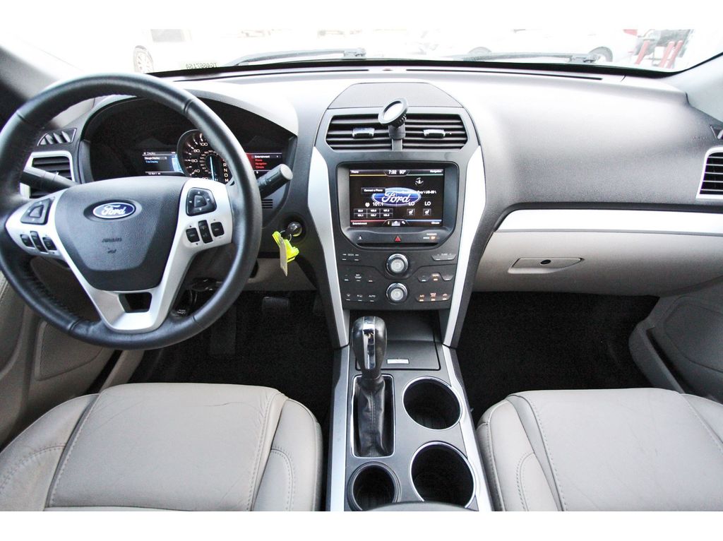 2013 Ford Explorer XLT White at DeMontrond Gulf Freeway