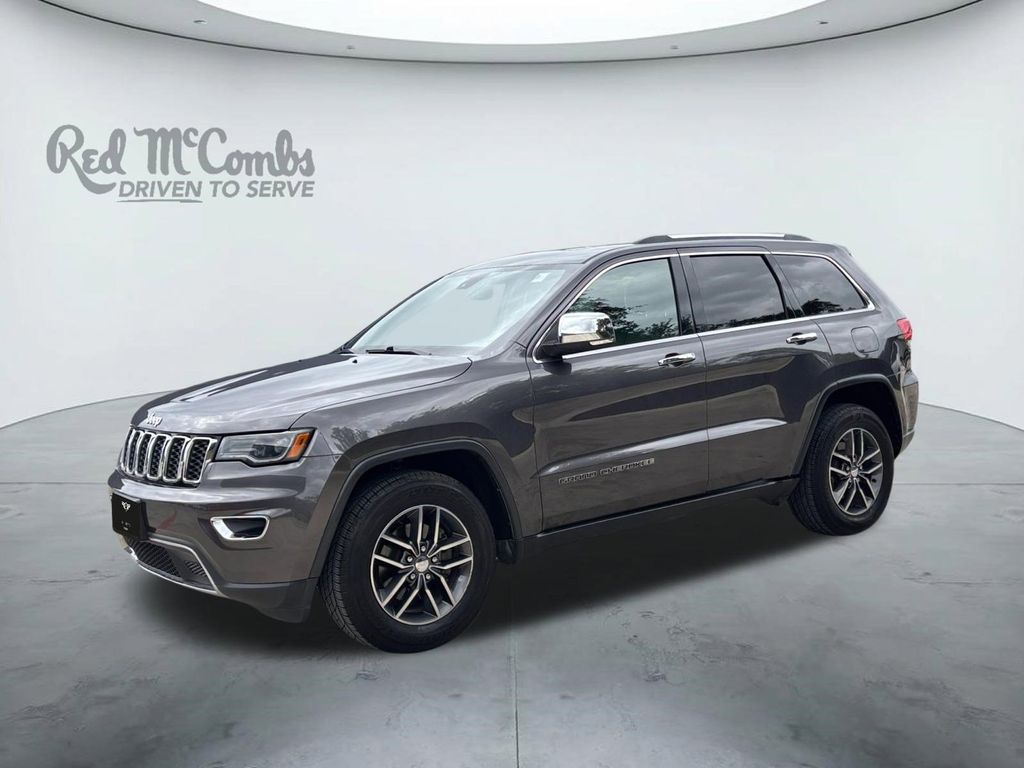 Gray (Granite Crystal Metallic Clearcoat) 2017 Jeep Grand Cherokee Limited SUV / Crossover 4X2 8-Speed Automatic