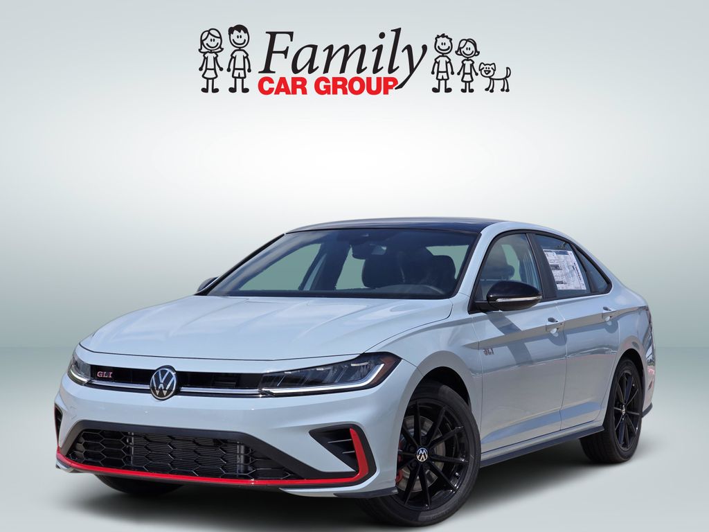 Gray 2026 Volkswagen Jetta GLI Sedan Front-Wheel Drive 6-Speed Manual