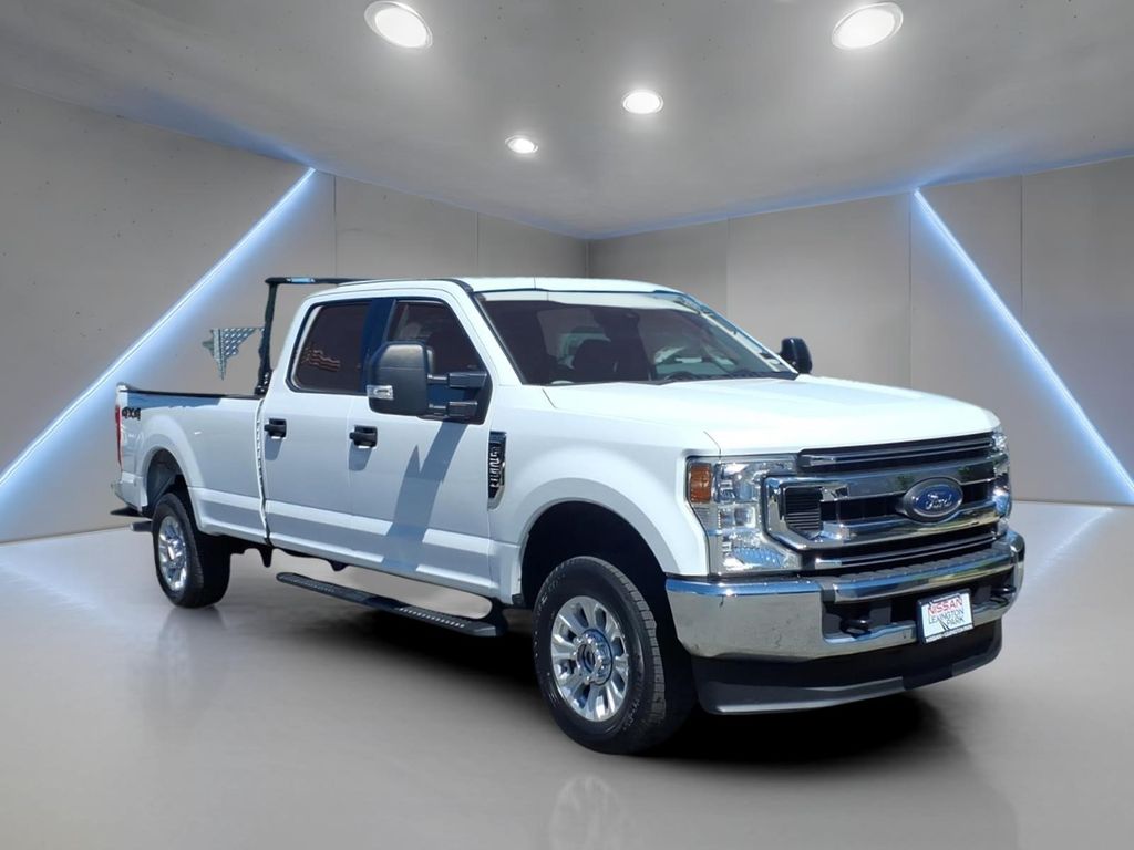 Oxford White 2021 Ford F-250 Super Duty Pickup Truck Four-Wheel Drive 6-Speed Automatic