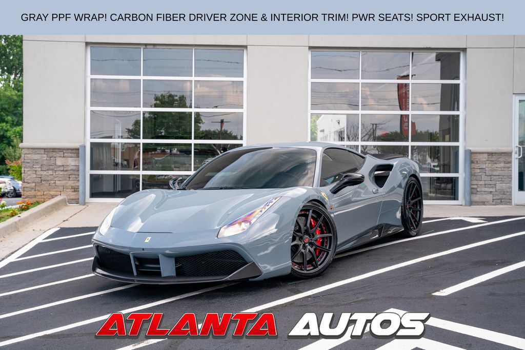Nero DS 1250 2016 Ferrari 488 Coupe Rear-Wheel Drive 7-Speed Automatic