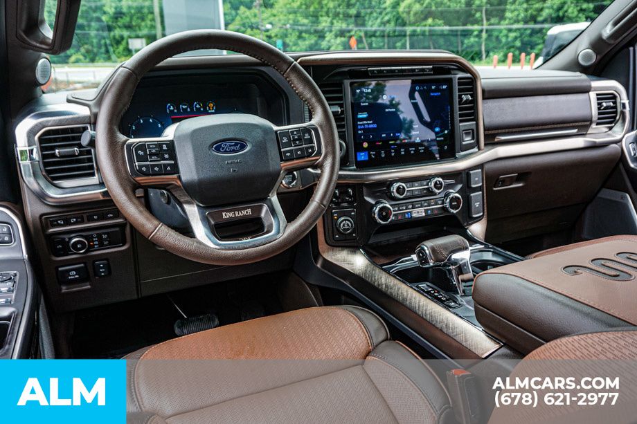 Used 2024 Blue Ford King Ranch image 27