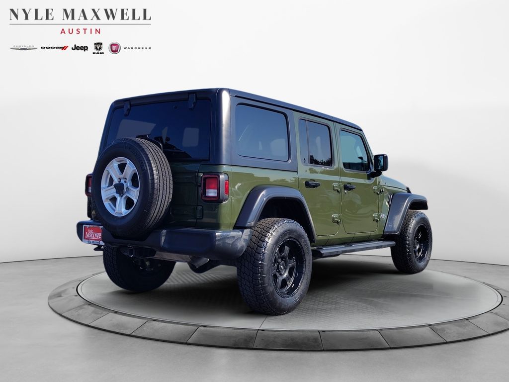 Used Car 2021 Jeep Wrangler  Unlimited Sport S For Sale In Austin, Texas