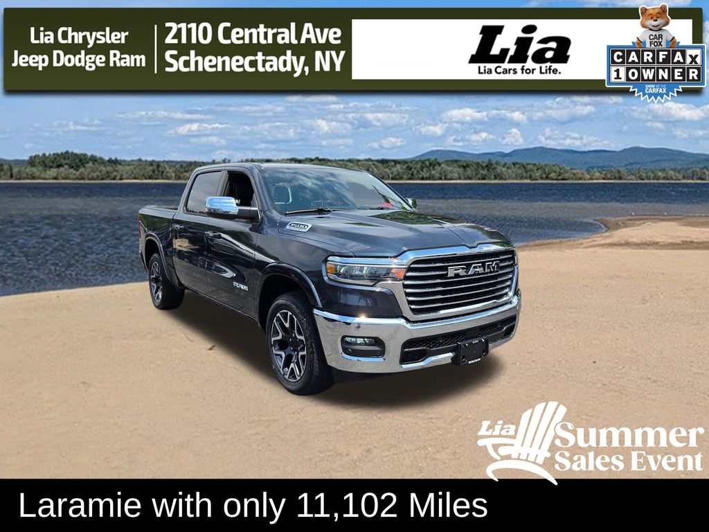 Forged Blue Metallic 2026 RAM 1500 Pickup Truck Four-Wheel Drive 8-Speed Automatic