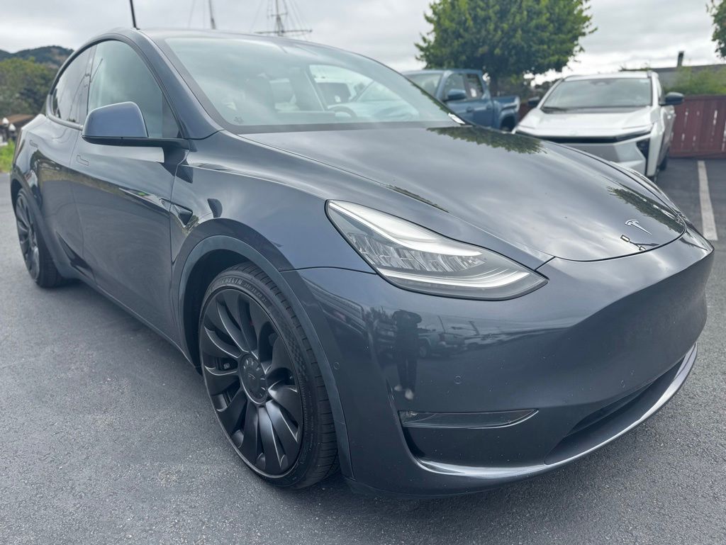 Used 2020 Tesla Model Y Performance with VIN 5YJYGDEF4LF000267 for sale in San Rafael, CA