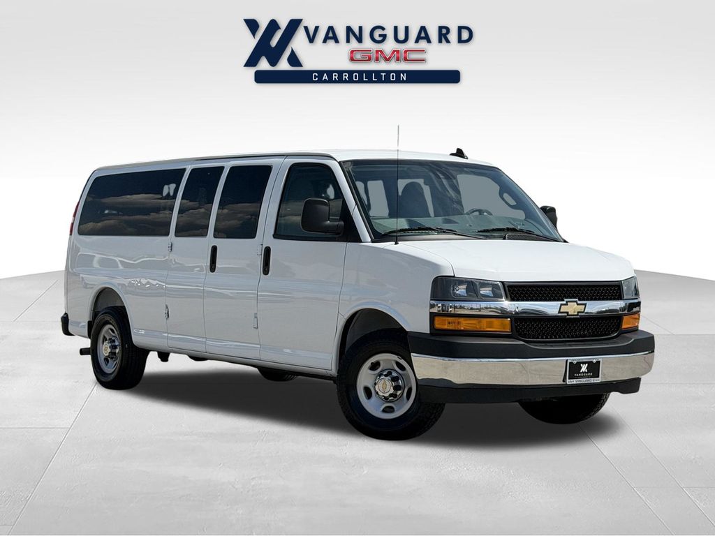 Summit White 2025 Chevrolet Express Van Rear-Wheel Drive 