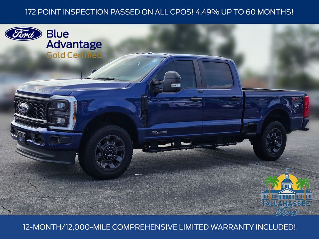 Argon Blue Metallic 2026 Ford F-250 Super Duty Pickup Truck Four-Wheel Drive Automatic