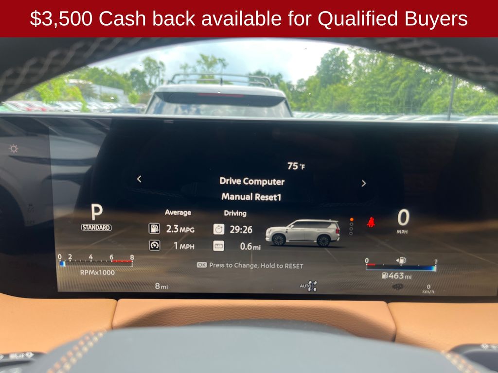 2026 Coulis Red Pearl Nissan Armada Platinum Reserve 4X4 SUV