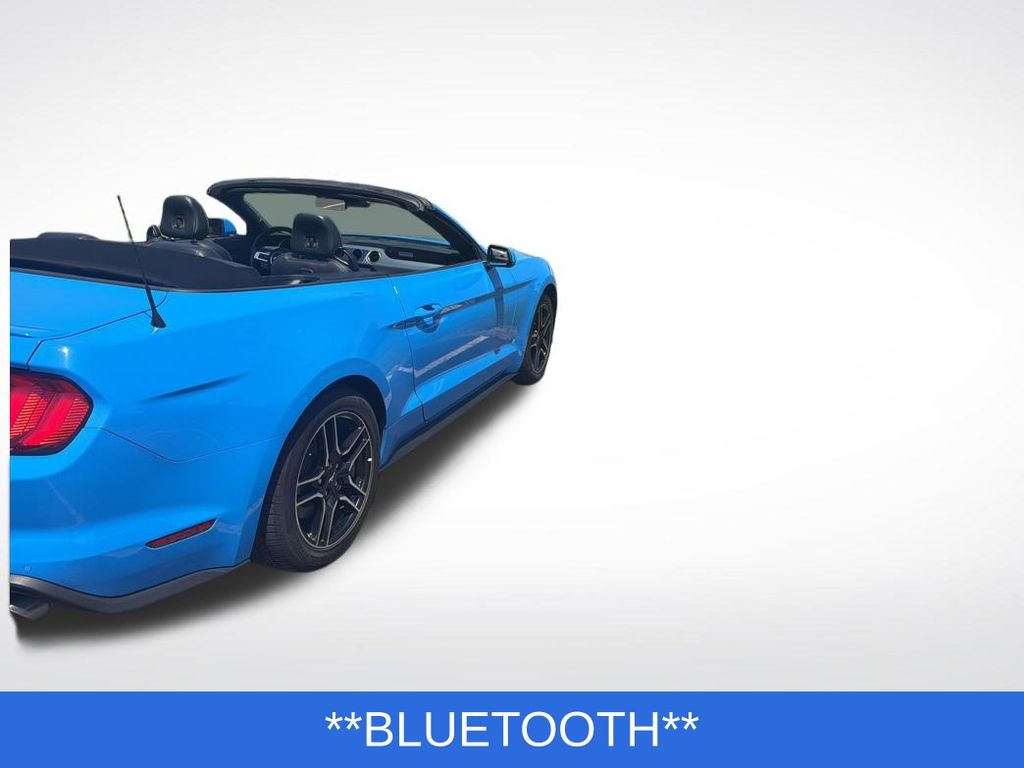 2023 Blue Ford Mustang EcoBoost Premium RWD Convertible